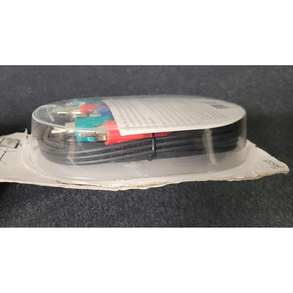 GE-branded 6ft Component Video Cable (model 33607) - New Open Package